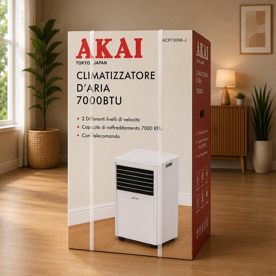 Akai 7000 BTU Portable Air Conditioner - Image 2
